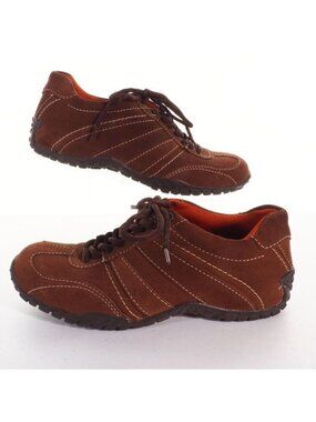 Union Bay Mens Size 9.5 Suede Sneaker Casual Leather Brown Lace up
